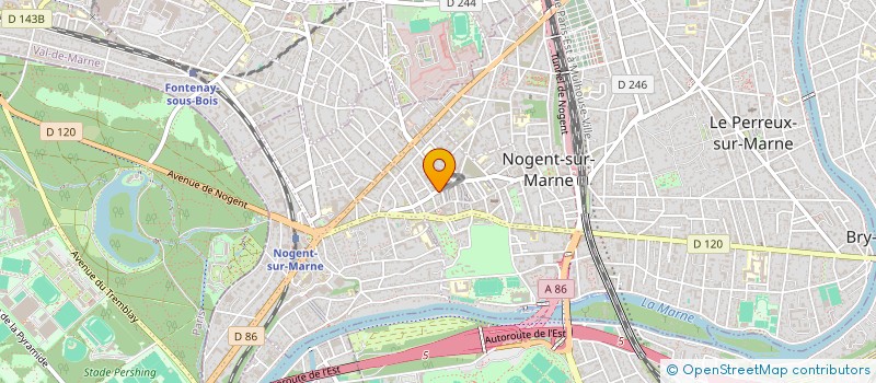 localisation de l'entreprise MONSIEUR EMMANUEL KIEFFER à NOGENT-SUR-MARNE