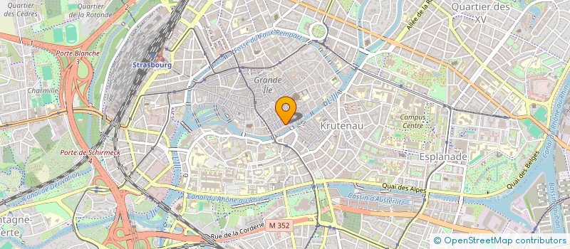 localisation de l'entreprise MONSIEUR EMMANUEL KIEFFER  STRASBOURG