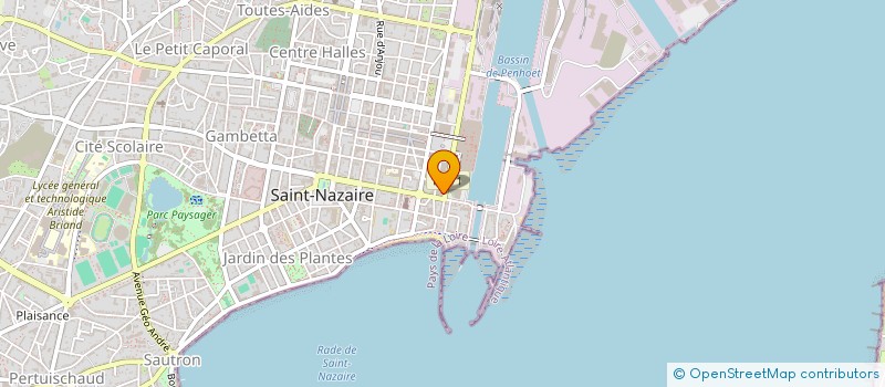 localisation de l'entreprise MONSIEUR EMMANUEL KIERZKOWSKI  SAINT-NAZAIRE