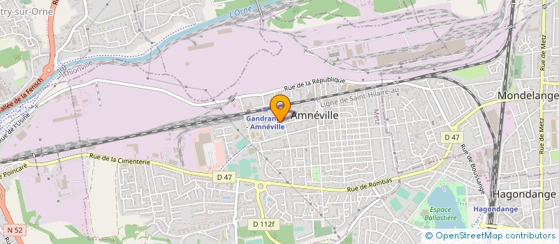 localisation de l'entreprise MONSIEUR EMMANUEL KIRSCH à AMNEVILLE