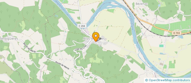 localisation de l'entreprise MONSIEUR EMMANUEL KLEIN  ALLAS-LES-MINES