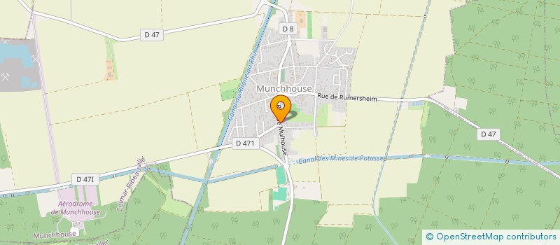 localisation de l'entreprise MONSIEUR EMMANUEL KOHLMANN  MUNCHHOUSE