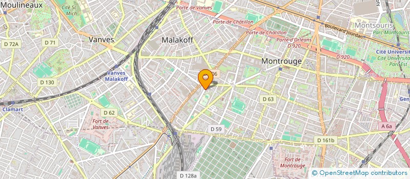 localisation de l'entreprise MONSIEUR EMMANUEL KOSKAS  MONTROUGE