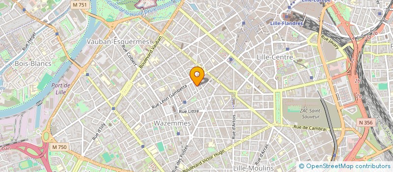 localisation de l'entreprise MONSIEUR EMMANUEL KOUAME à LILLE