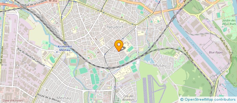 localisation de l'entreprise MONSIEUR EMMANUEL KRA  STRASBOURG