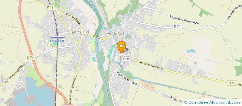 localisation de l'entreprise MONSIEUR EMMANUEL KRAL à VENERQUE