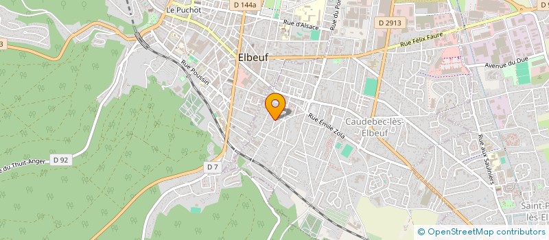 localisation de l'entreprise MONSIEUR EMMANUEL LABALETTE  CAUDEBEC-LES-ELBEUF