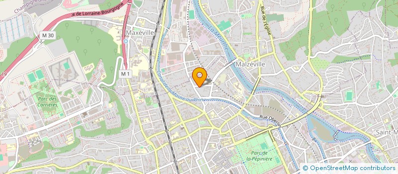 localisation de l'entreprise MONSIEUR EMMANUEL LAFROGNE  NANCY