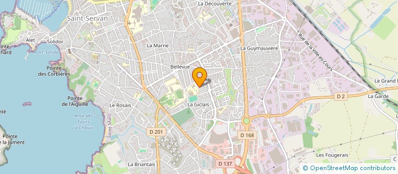 localisation de l'entreprise MONSIEUR EMMANUEL LAGRANGE à SAINT-MALO