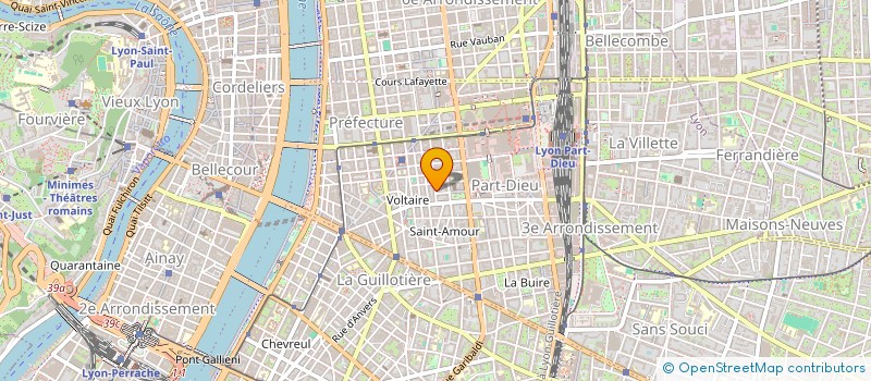 localisation de l'entreprise MONSIEUR EMMANUEL LAMANT  LYON