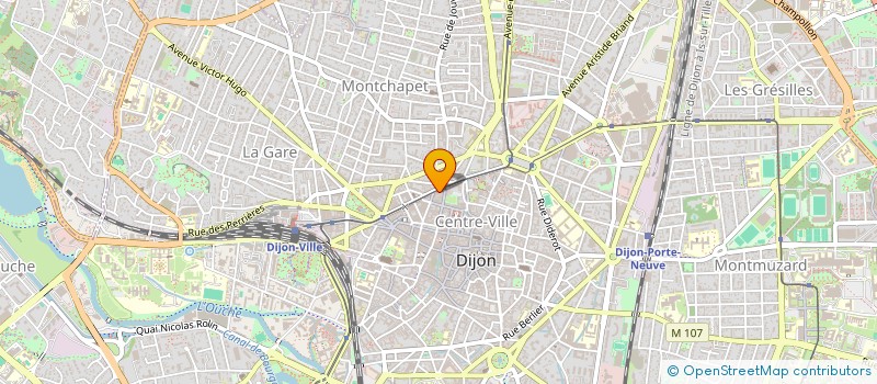 localisation de l'entreprise MONSIEUR EMMANUEL LAMBERT  DIJON