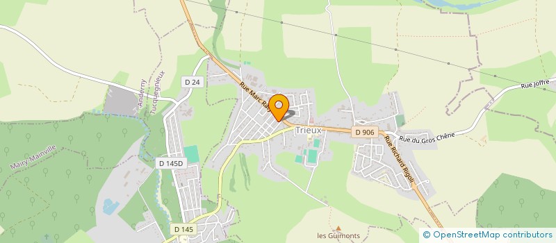 localisation de l'entreprise MONSIEUR EMMANUEL LAMIABLE  TRIEUX