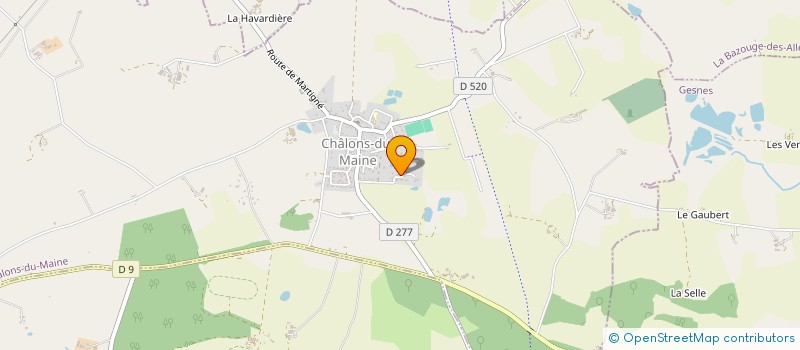 localisation de l'entreprise MONSIEUR EMMANUEL LAMY à CHALONS-DU-MAINE