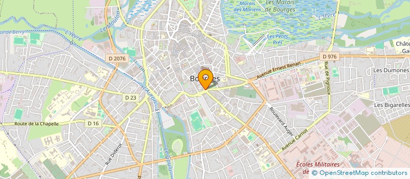 localisation de l'entreprise MONSIEUR EMMANUEL LANDAUR  BOURGES