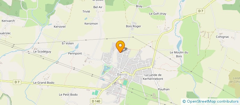 localisation de l'entreprise MONSIEUR EMMANUEL LANDIER  BERRIC