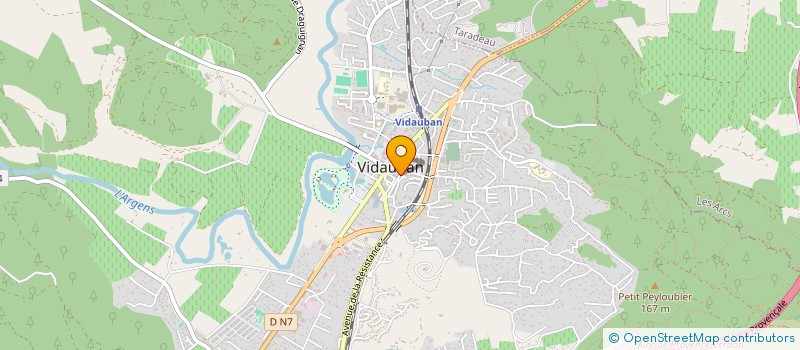 localisation de l'entreprise MONSIEUR EMMANUEL LARA  VIDAUBAN