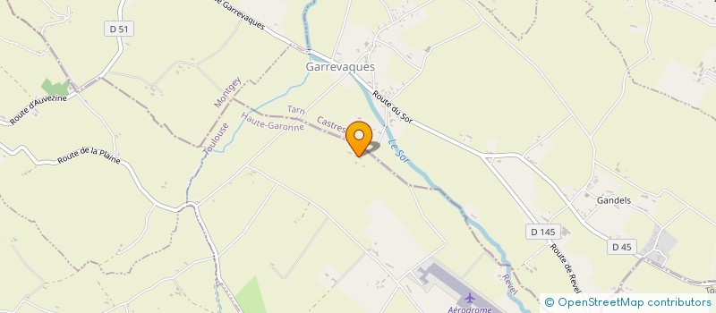 localisation de l'entreprise MONSIEUR EMMANUEL LARROQUE  REVEL