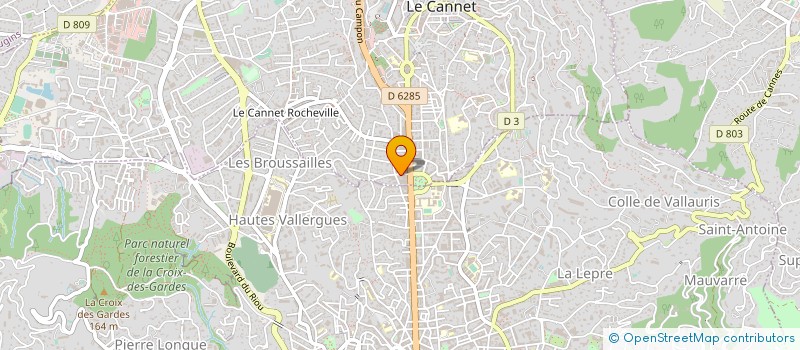 localisation de l'entreprise MONSIEUR EMMANUEL LAURENT à LE CANNET