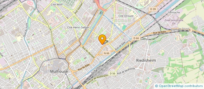 localisation de l'entreprise MONSIEUR EMMANUEL LAURENT à MULHOUSE