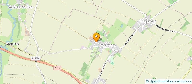 localisation de l'entreprise MONSIEUR EMMANUEL LE BENOIST  MOULINS-EN-BESSIN