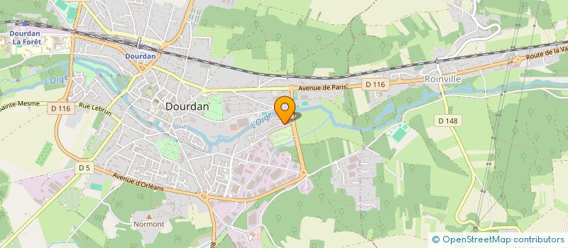 localisation de l'entreprise MONSIEUR EMMANUEL LE GALLIC à DOURDAN