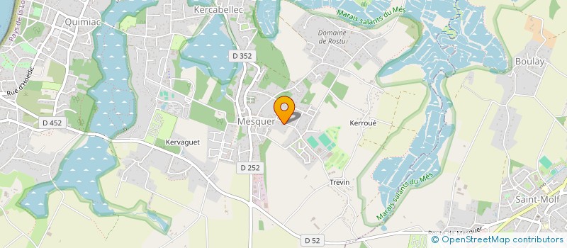 localisation de l'entreprise MONSIEUR EMMANUEL LE ROUX  MESQUER