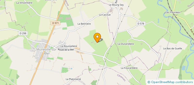 localisation de l'entreprise MONSIEUR EMMANUEL LEBAS  MUNEVILLE-SUR-MER