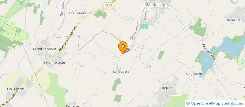 localisation de l'entreprise MONSIEUR EMMANUEL LECALLO à GUERANDE