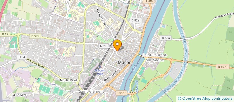 localisation de l'entreprise MONSIEUR EMMANUEL LECAT  MACON