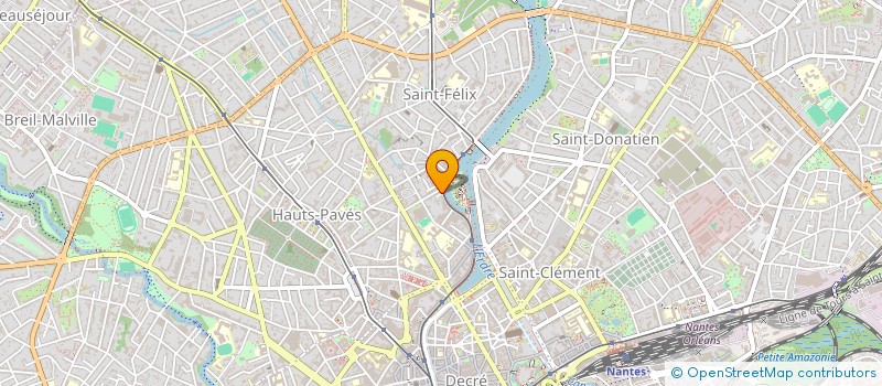localisation de l'entreprise MONSIEUR EMMANUEL LECHAT à NANTES