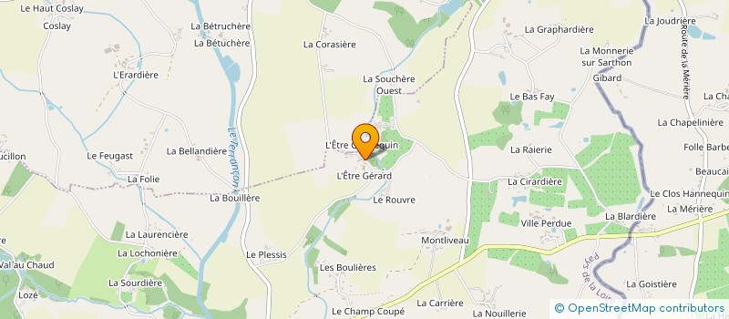 localisation de l'entreprise MONSIEUR EMMANUEL LECHAT  SAINT-PIERRE-DES-NIDS