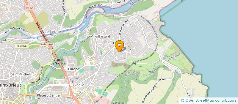 localisation de l'entreprise MONSIEUR EMMANUEL LECHUER à SAINT-BRIEUC