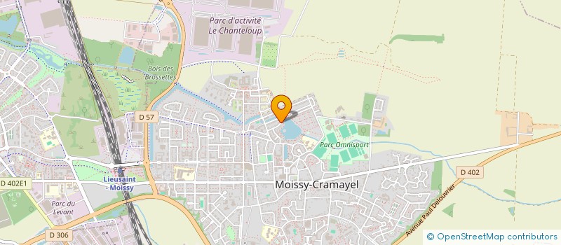 localisation de l'entreprise MONSIEUR EMMANUEL LEDIEU à MOISSY-CRAMAYEL