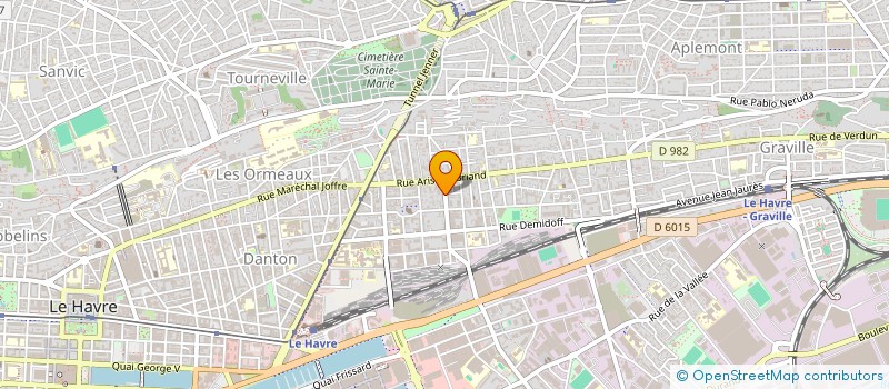 localisation de l'entreprise MONSIEUR EMMANUEL LEFEBVRE  LE HAVRE