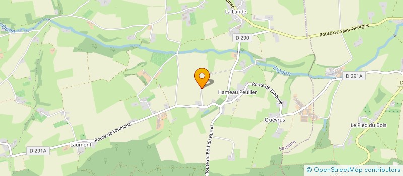 localisation de l'entreprise MONSIEUR EMMANUEL LEFEVRE  SEULLINE