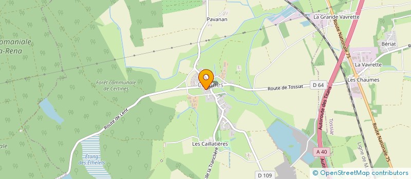 localisation de l'entreprise MONSIEUR EMMANUEL LEGRAND à SAINT-GERMAIN-SUR-RENON