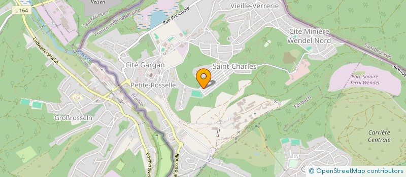 localisation de l'entreprise MONSIEUR EMMANUEL LEHMANN  PETITE-ROSSELLE