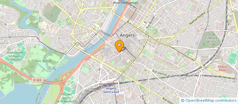 localisation de l'entreprise MONSIEUR EMMANUEL LEICHER à ANGERS