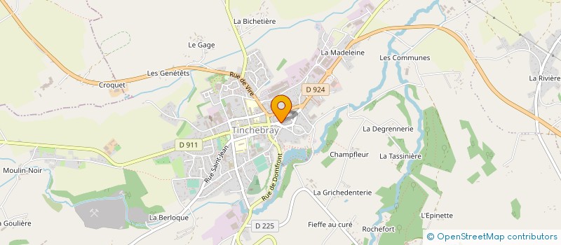 localisation de l'entreprise MONSIEUR EMMANUEL LEMARDELEY à TINCHEBRAY-BOCAGE