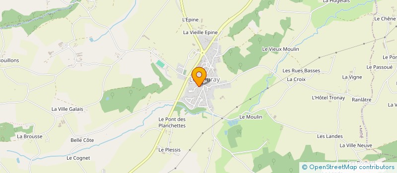 localisation de l'entreprise MONSIEUR EMMANUEL LEMUTRICY à LE MENE