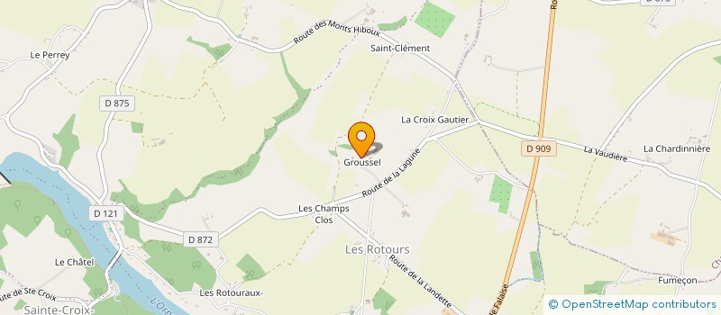 localisation de l'entreprise MONSIEUR EMMANUEL LENOBLE à PUTANGES-LE-LAC