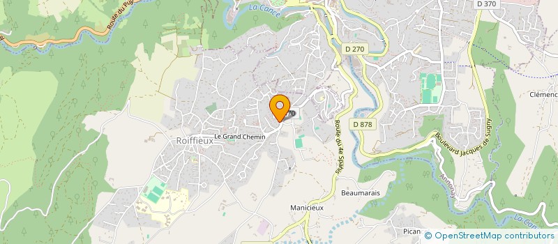 localisation de l'entreprise MONSIEUR EMMANUEL LEPAGE  ROIFFIEUX