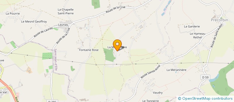 localisation de l'entreprise MONSIEUR EMMANUEL LERDU  SAINT-JEAN-D'ELLE