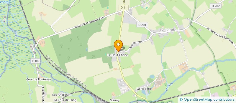 localisation de l'entreprise MONSIEUR EMMANUEL LERENDU  LISON