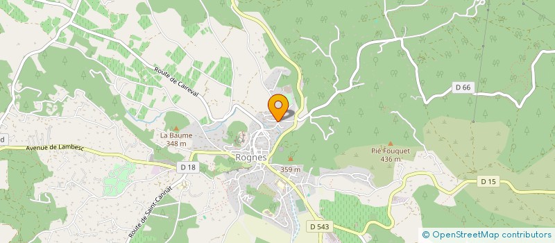 localisation de l'entreprise MONSIEUR EMMANUEL LEROY  ROGNES