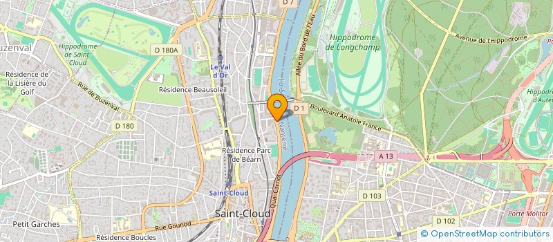 localisation de l'entreprise MONSIEUR EMMANUEL LEROY à SAINT CLOUD