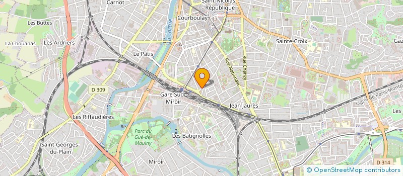 localisation de l'entreprise MONSIEUR EMMANUEL LEROYER  LE MANS