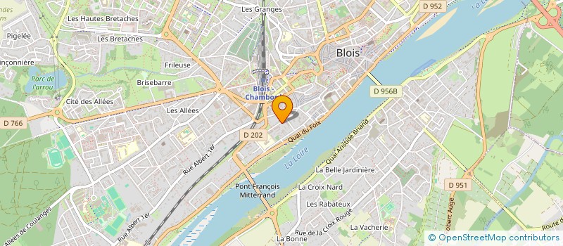 localisation de l'entreprise MONSIEUR EMMANUEL LESUR  BLOIS