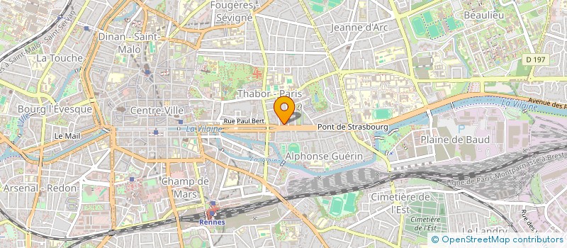 localisation de l'entreprise MONSIEUR EMMANUEL LETOUPIN  RENNES