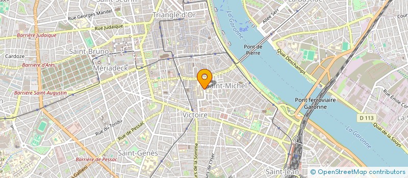 localisation de l'entreprise MONSIEUR EMMANUEL LEURET à BORDEAUX